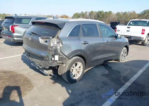 2017 Kia Niro Ex from USA, damaged, VIN KNDCC3LC6H5059354